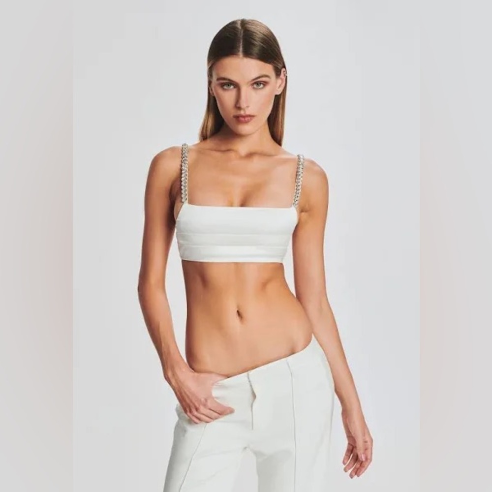 Retrofête Zeke Bra | Crystal Strap Top | Size M